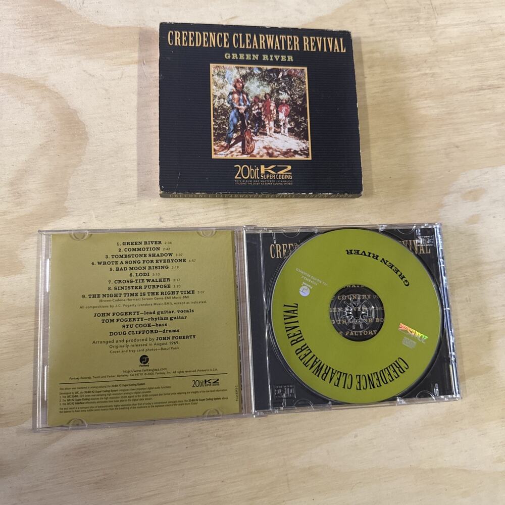 Creedence Clearwater Revivial-Green River/20 bit Remastered Compact Disc